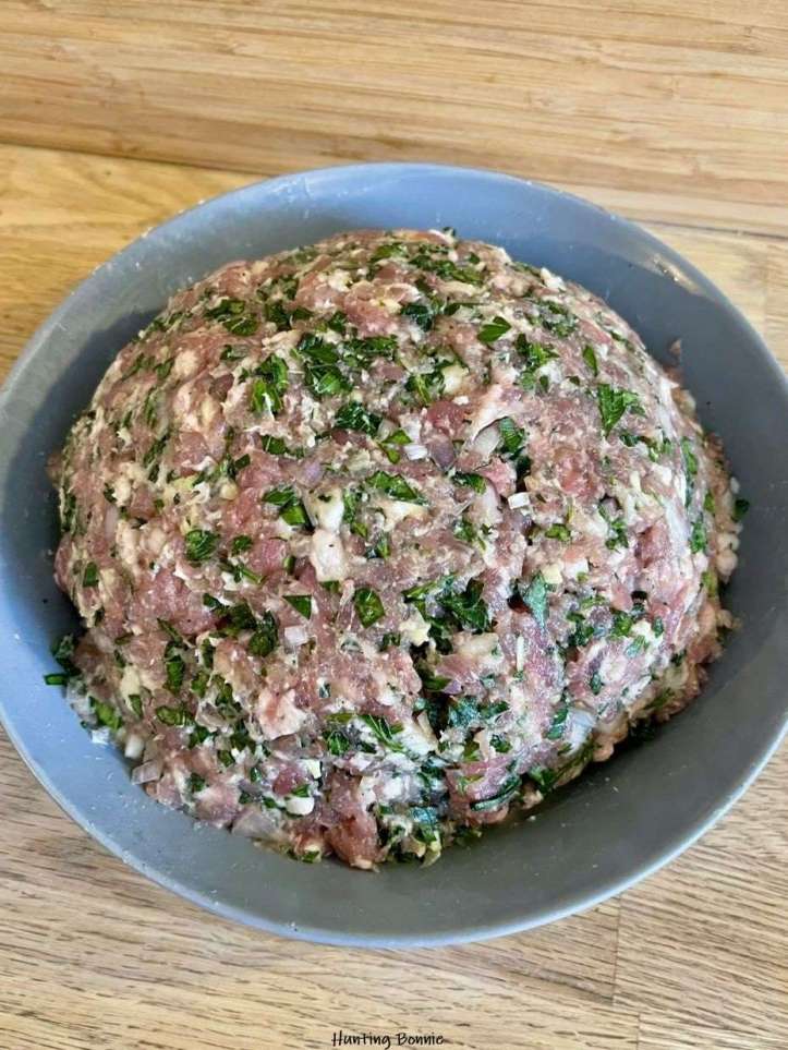 Farce pour le Pâté de Pâques