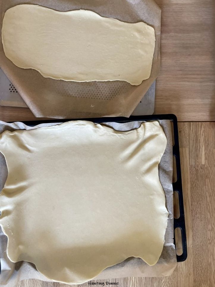 Les pâtes feuilletées pour le Pâté de Pâques