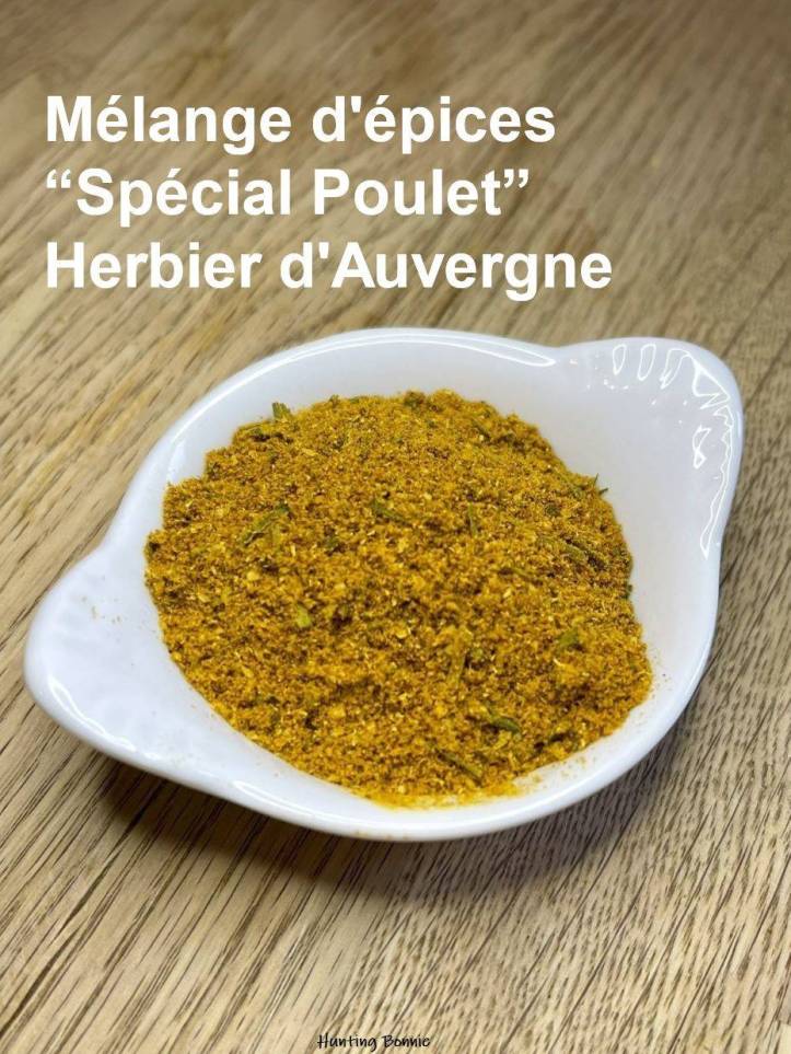 Mélange d'épices “Spécial Poulet” de Herbier d'Auvergne