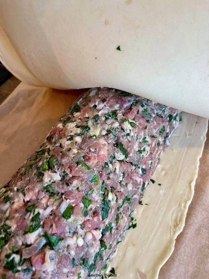 Montage du Pâté de Pâques