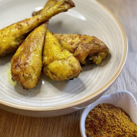Pilons de poulet rôtis au four aux épices “Spécial Poulet” Herbier d'Auvergne