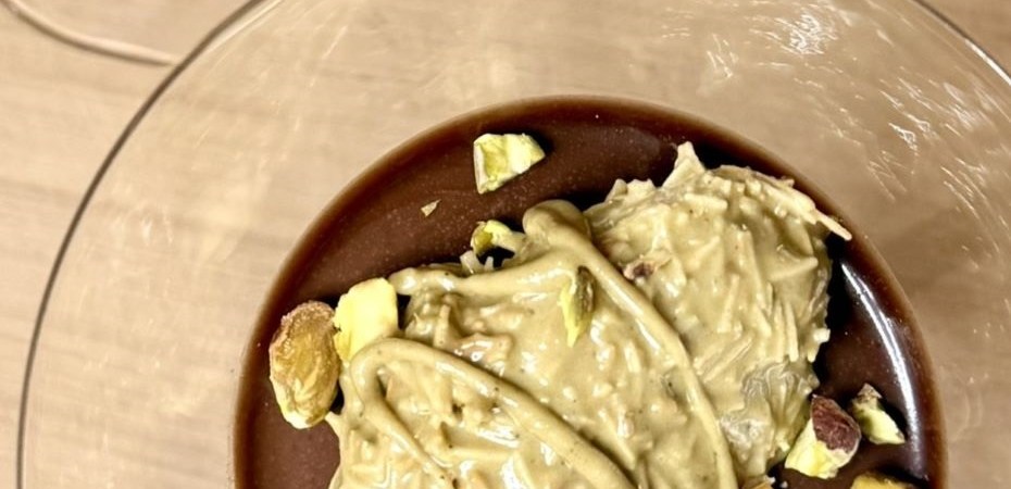 Panna Cotta Cacao Intense, façon Dubai Chocolate