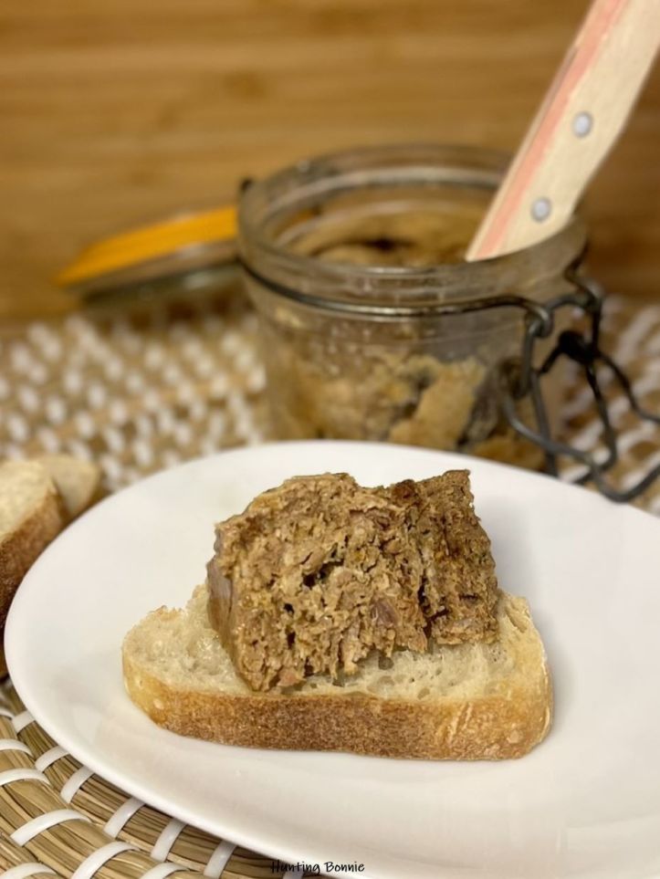 Pâté de campagne aux tomates séchées et à l’origan en bocaux