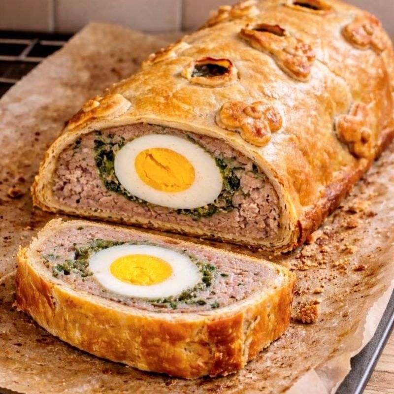 Pâté de Pâques : toutes les étapes en photos