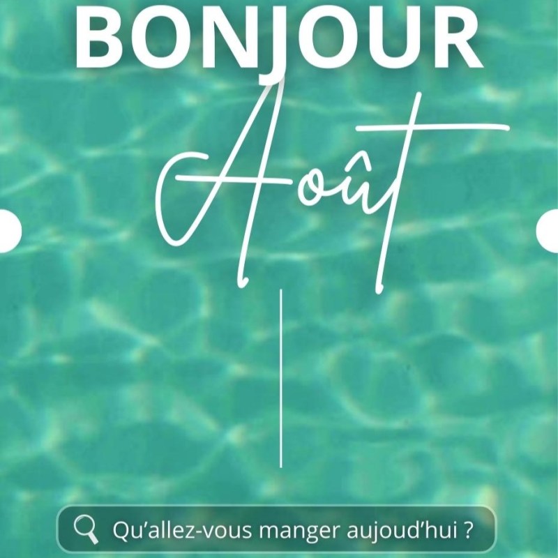 Bonjour Août 2026 !