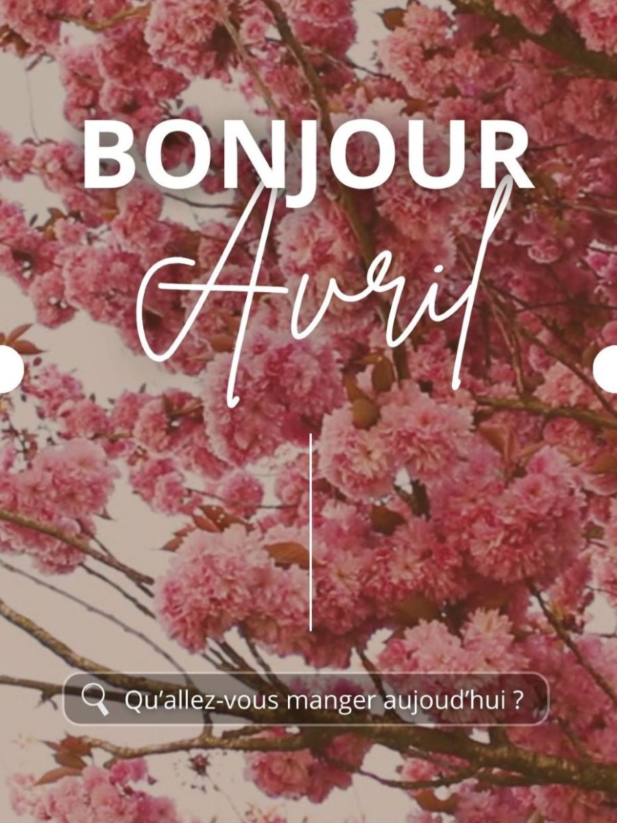 Bonjour Avril 2026 !