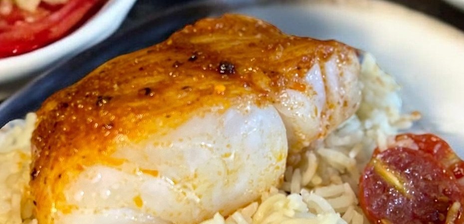 Cabillaud mariné paprika et ail à l’airfryer (ou au four)