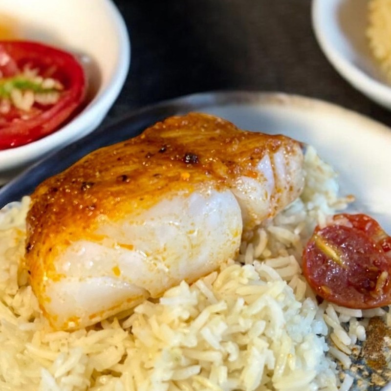 Cabillaud mariné paprika et ail à l’airfryer (ou au four)