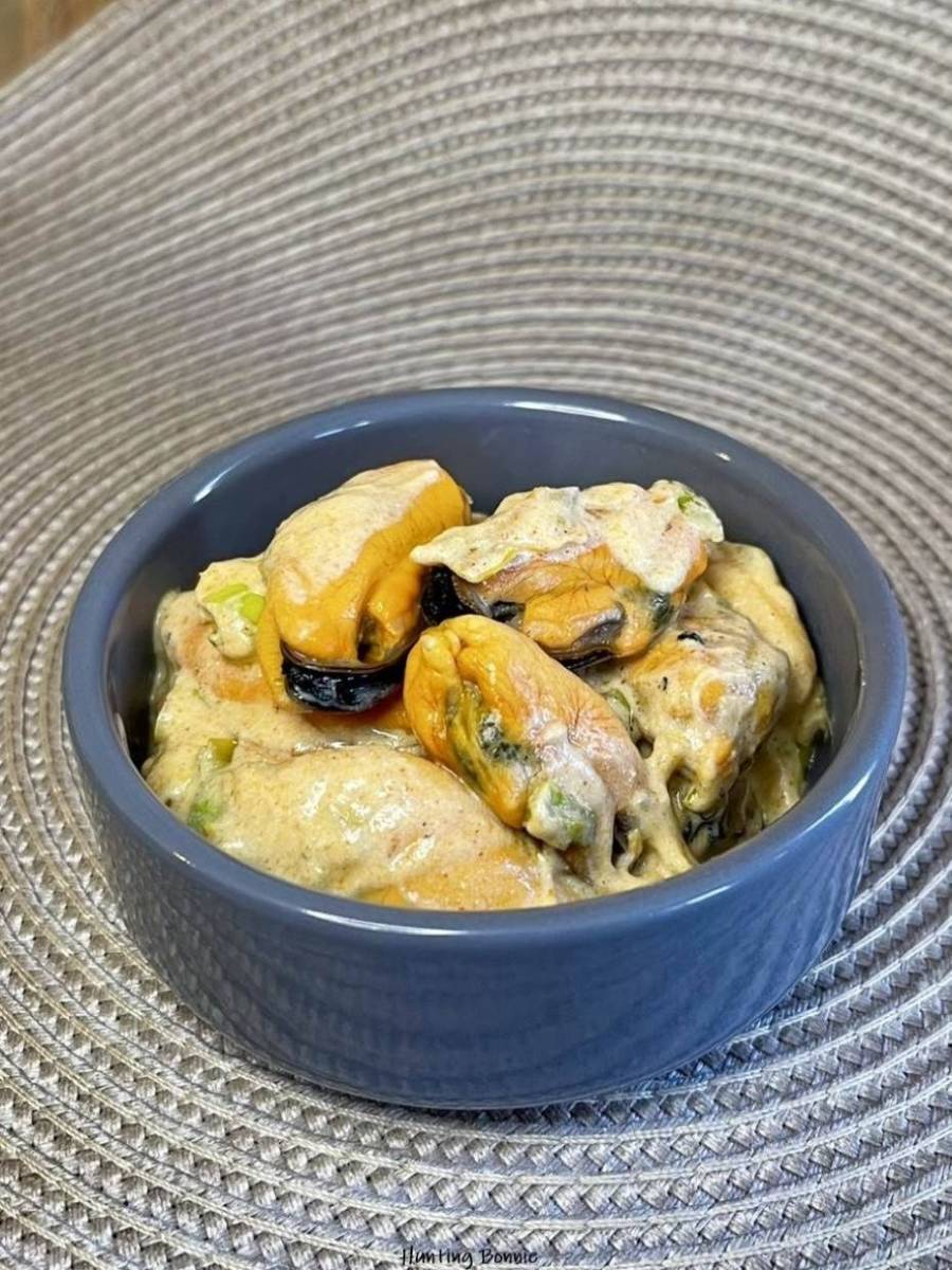 Moules à la crème et paprika fumé