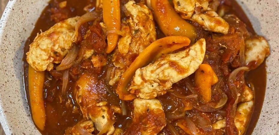 Poulet basquaise rapide